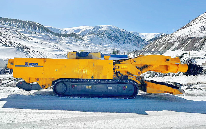 F10硬巖，徐工EBZ260單日掘進(jìn)破9米！