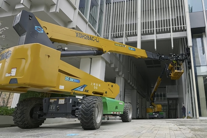 徐工產(chǎn)品，給力！XGH28AC-Li施工紀(jì)實