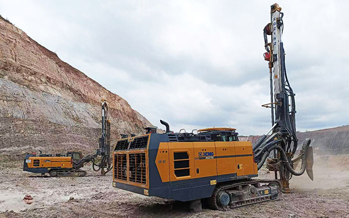 首次進(jìn)軍非洲銅礦！徐工潛孔鉆機(jī)日進(jìn)尺416m