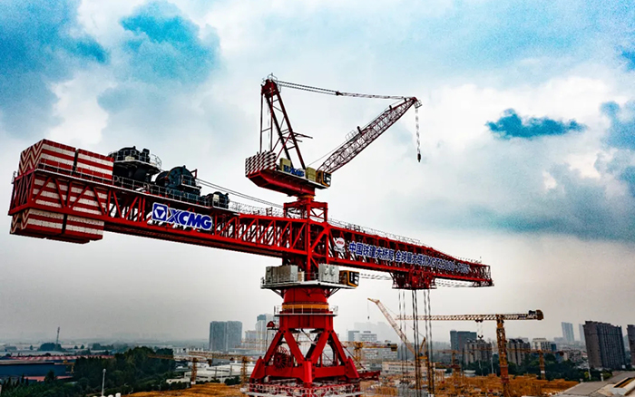 23000噸米！徐工“全球最大塔機”下線交付！