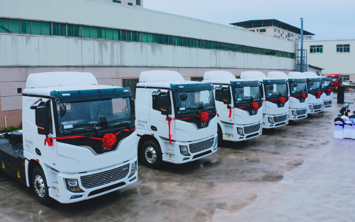 預(yù)見“梅”好！百臺徐工底置充電牽引車奔赴廣東梅州