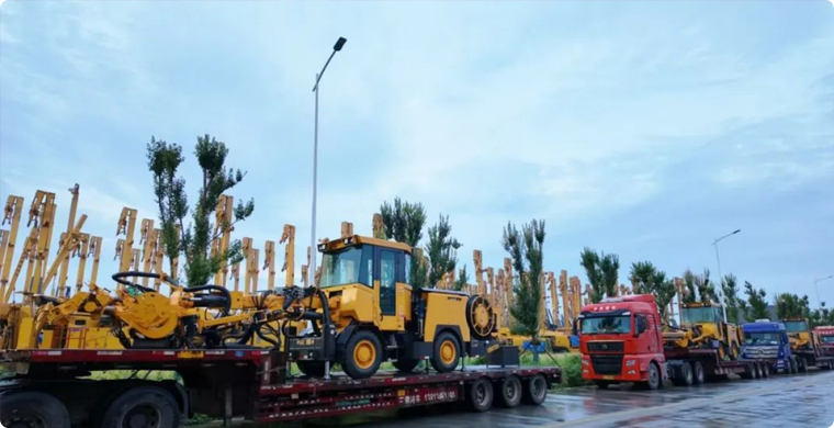 啟程時(shí)刻 | 徐工錨桿鉆車(chē)出發(fā)海外礦山