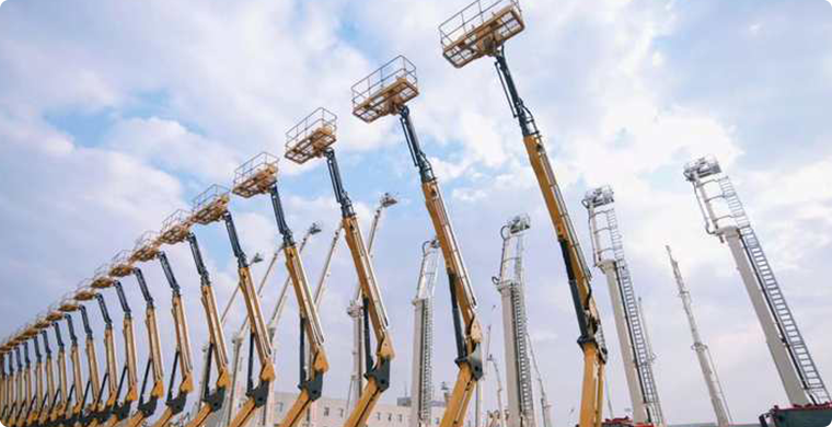 徐工高空作業(yè)平臺(tái)歐洲批量發(fā)車