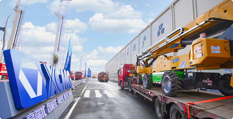 徐工高空作業(yè)平臺(tái)2024年度開(kāi)門紅批量發(fā)車