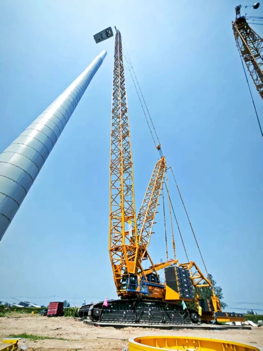 40分鐘精準(zhǔn)就位！徐工新品XLC15000M實(shí)戰(zhàn)首秀~