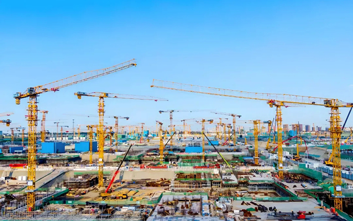 千年大計(jì) | 徐工群塔擎起雄安未來(lái)城！