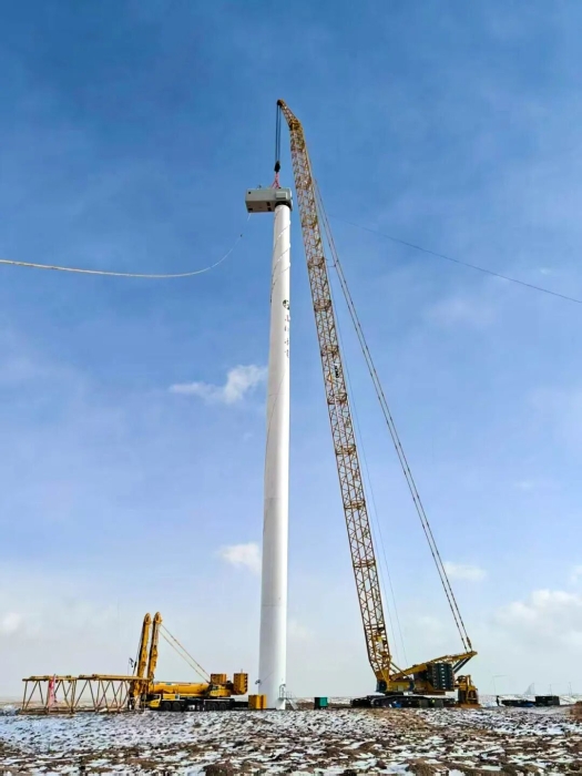 階段任務(wù)圓滿完成！XLC18000M一口氣拿下20臺(tái)風(fēng)機(jī)，為綠色地球加油~