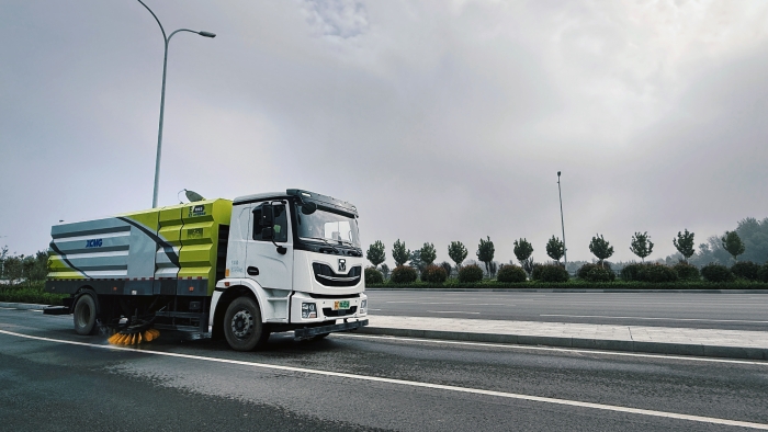 菏澤“迎賓大道”煥新進(jìn)行時(shí)！來(lái)看徐工如何支招