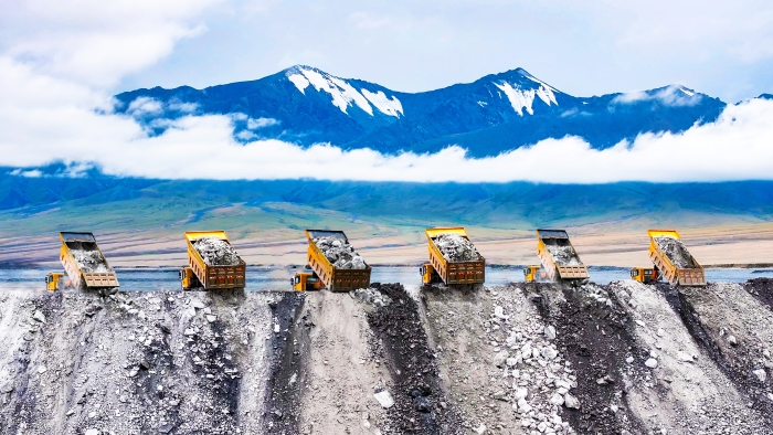 海拔5700米！徐工XG110寬體自卸車大顯身手