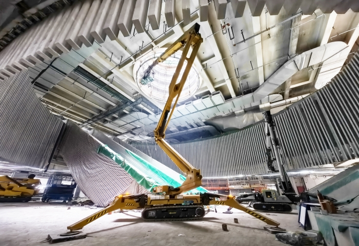 狹窄+跨障？徐工XGA26X-Li“蜘蛛俠”專治難題