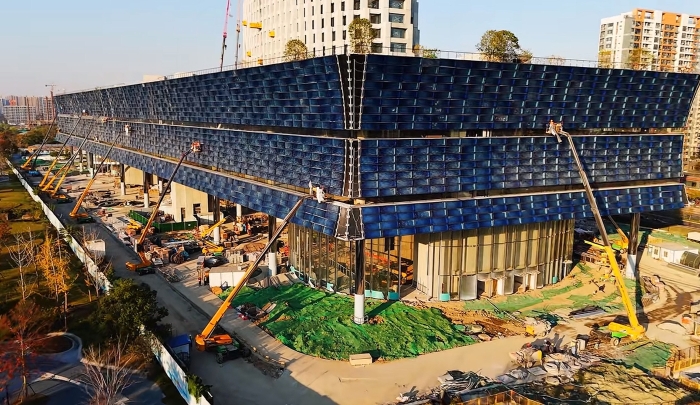 為千年運(yùn)河“筑舟”！徐工成套化高空作業(yè)平臺(tái)助力運(yùn)河博物館建設(shè)