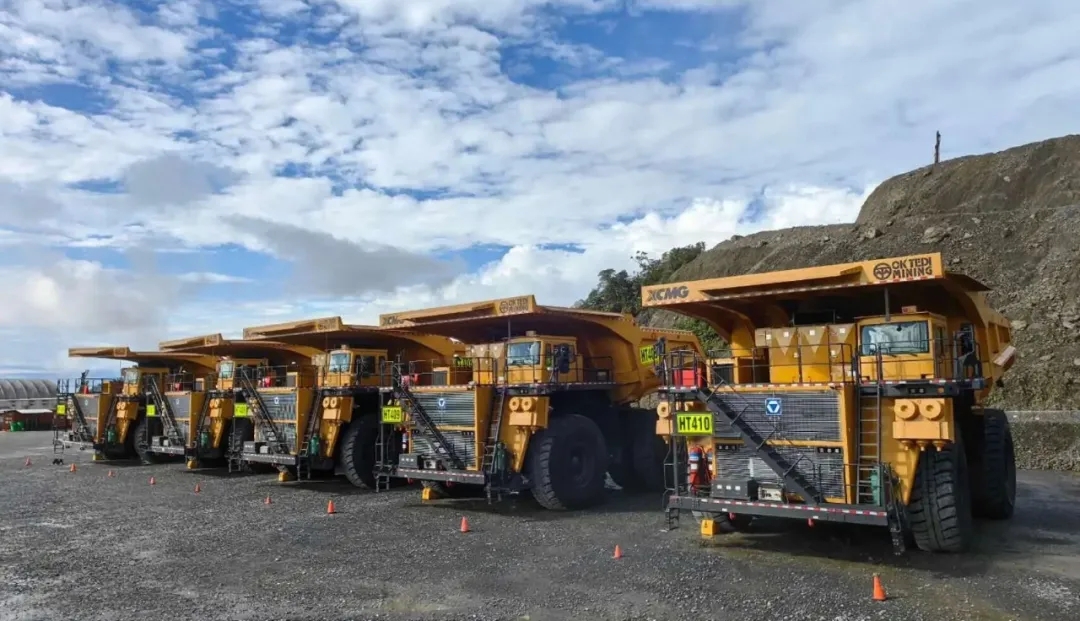 世界第三大銅礦——徐工XDE260礦車實力護(hù)航
