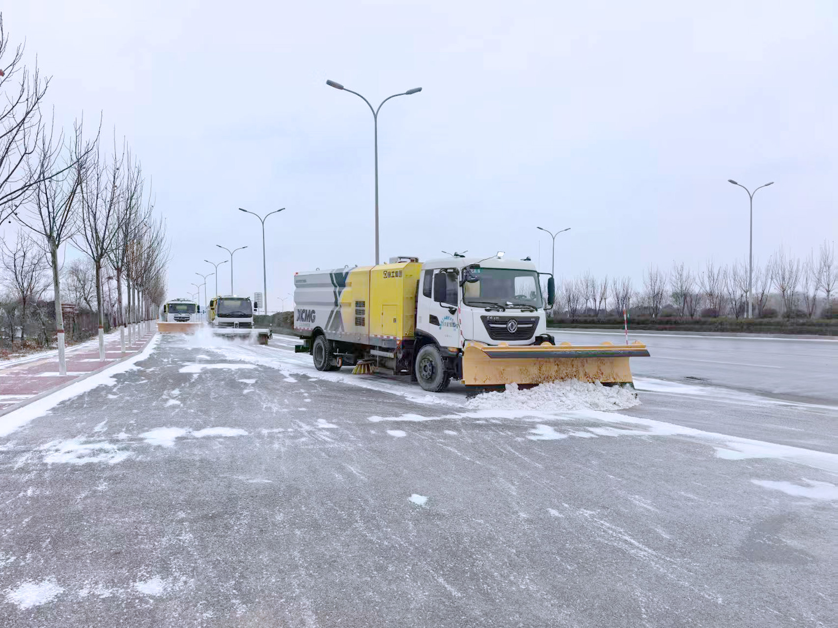 徐工除雪設(shè)備在山東 | 雪季無(wú)憂，暢行齊魯