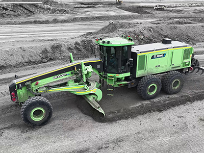 GR350EP純電平地機(jī)：開啟礦山綠色施工新篇章