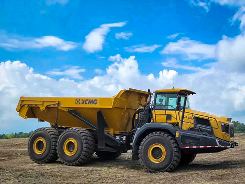 硬核出征北美  彰顯大國重器 —— 徐工XDA45U鉸接式礦用自卸車